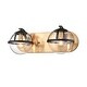 preview thumbnail 15 of 23, Davenay 31'' Wide 4-Light Vanity Light - Satin Nickel