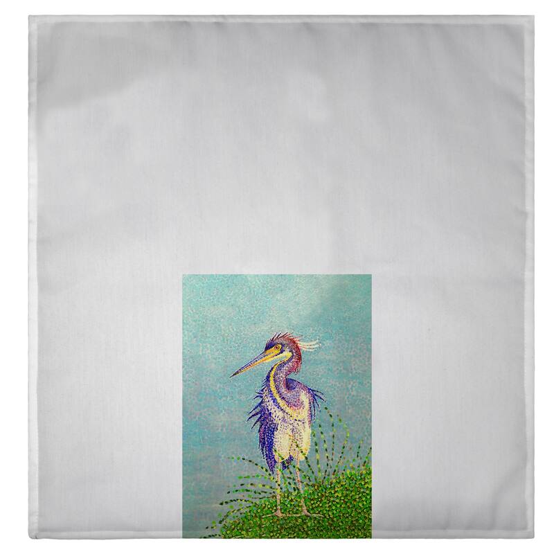 Windy Louisiana Heron Guest Towel - 20x20