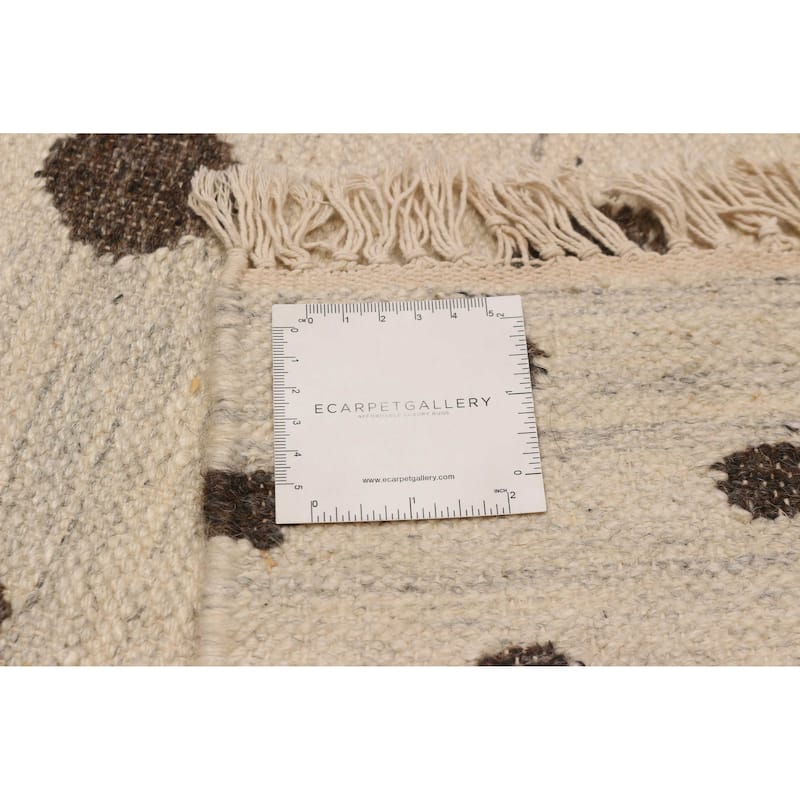 Ankara FW Cream Kilim 5'0" x 8'0" - 5'0 x 8'0