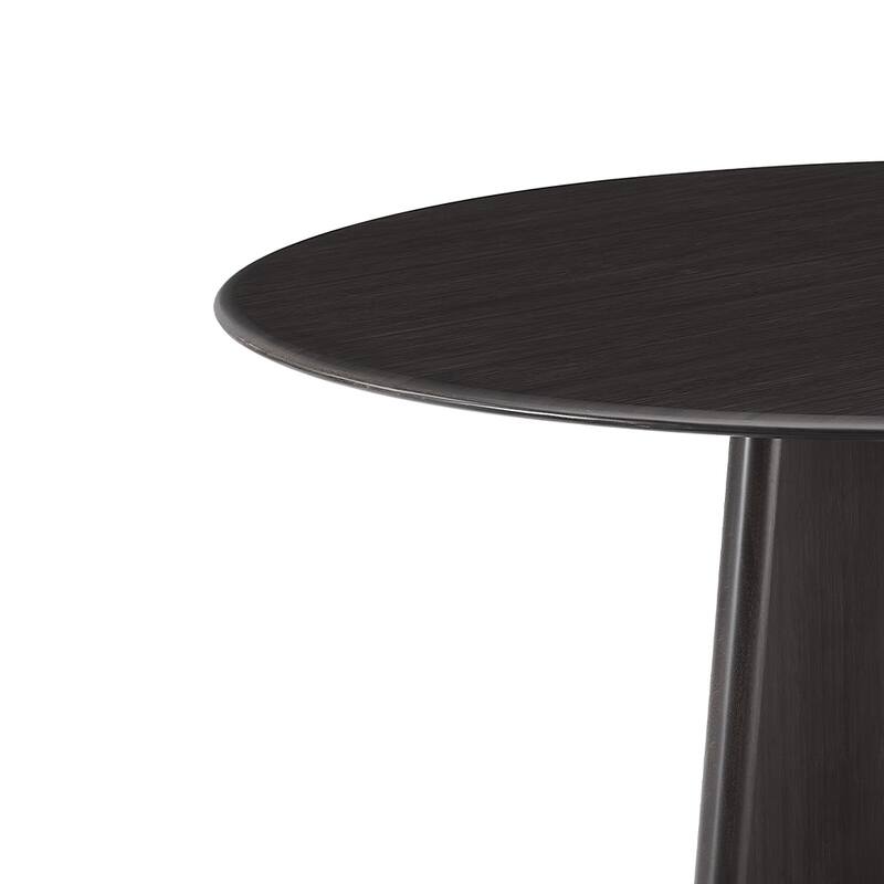 Lenor 48" Round Table, Charcoal