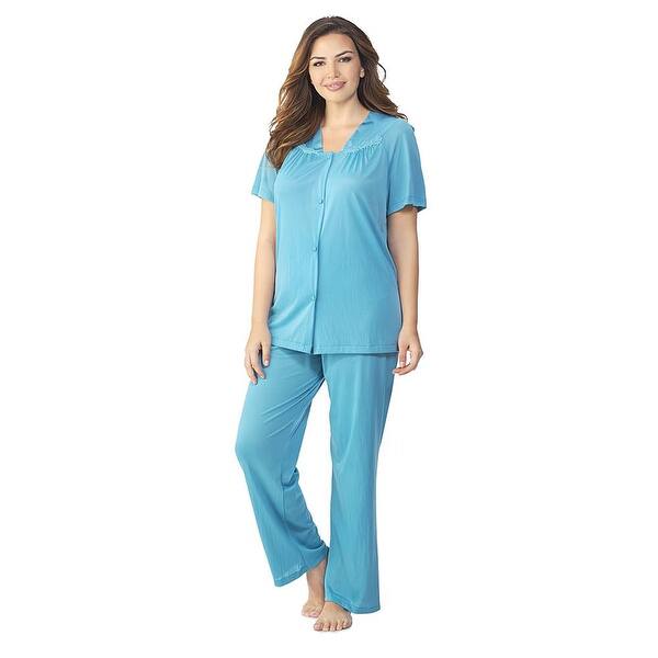 Vanity Fair Women S Plus Size Coloratura Sleepwear Pajama Set 90807 Overstock 19813227 Vanity fair pajamas & robes. vanity fair