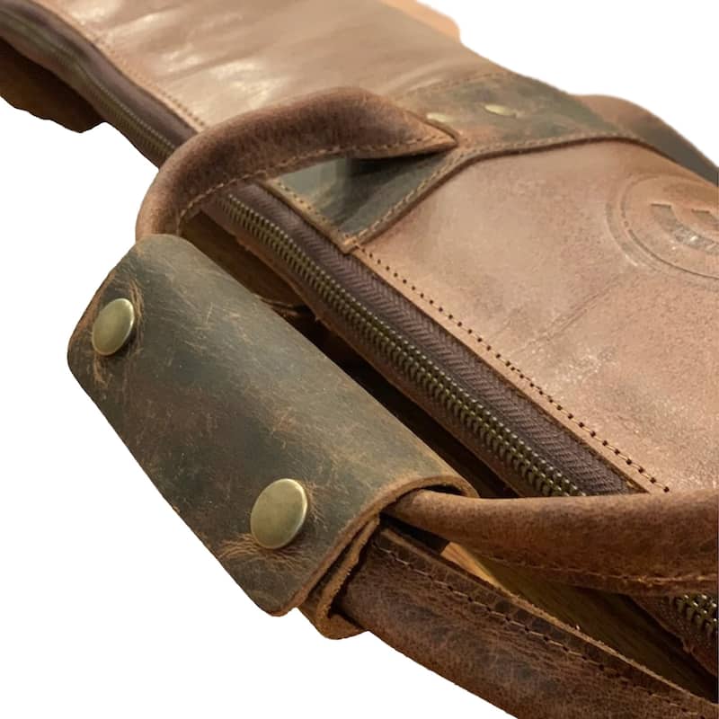 Outdoor Leisure Products Model CT10006 Leather Shotgun Case