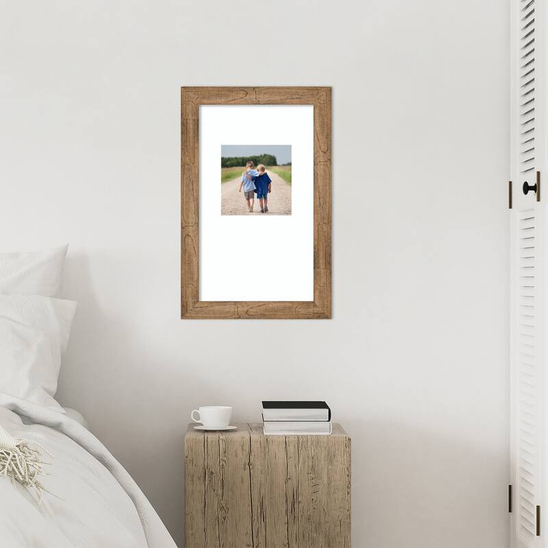 Owl Brown Narrow Framed Picture Frame, Photo Frame