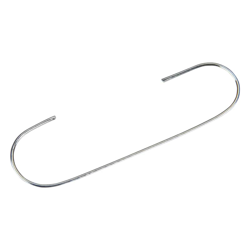 Club Pack of 100 Christmas Ornament Hooks 1.5" - Silver