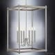 preview thumbnail 3 of 5, Luxury Modern Farmhouse Pendant Light, 32"H x 20"W, with English Country Style, Brushed Nickel Finish by Urban Ambiance