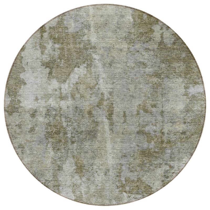 Allus Unique Abstract Weather Resistant Timeless Fusion Outdoor Rug