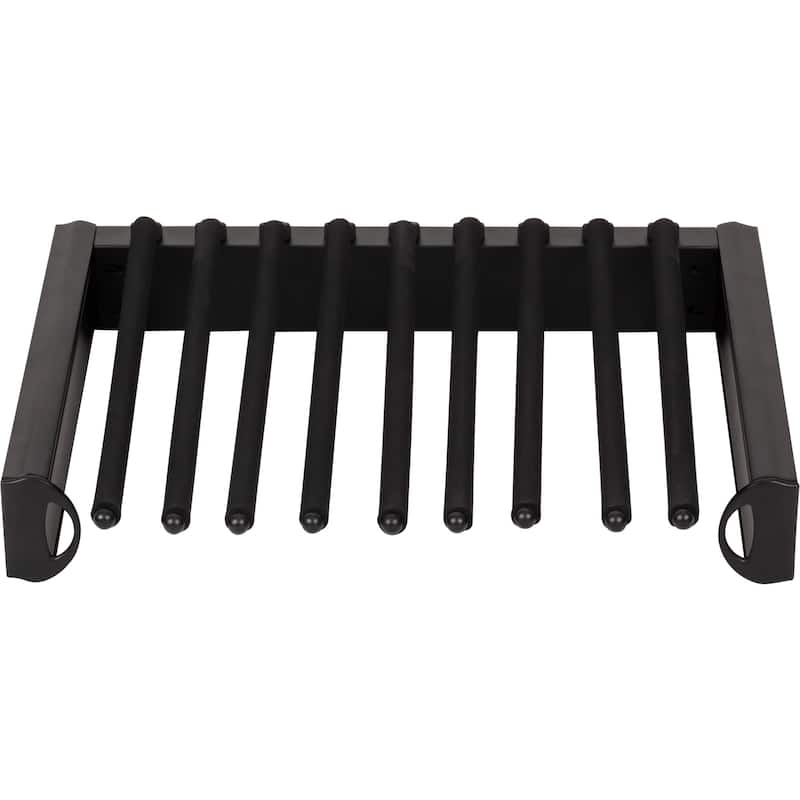 Hardware Resources 9 Hook Pull Out Pants Rack with Full Extension