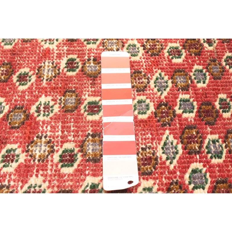 ECARPETGALLERY Hand-knotted Andelz Red Wool Rug - 3'1 x 4'9