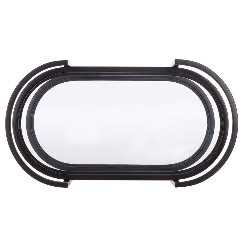 SAFAVIEH Home Inessa 2 Tier Bar Cart - 26"W x 14"D x 26"H