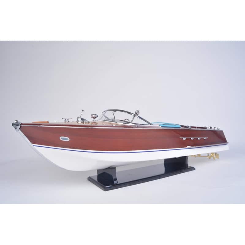 Super Riva Painted Large Speedboat Model