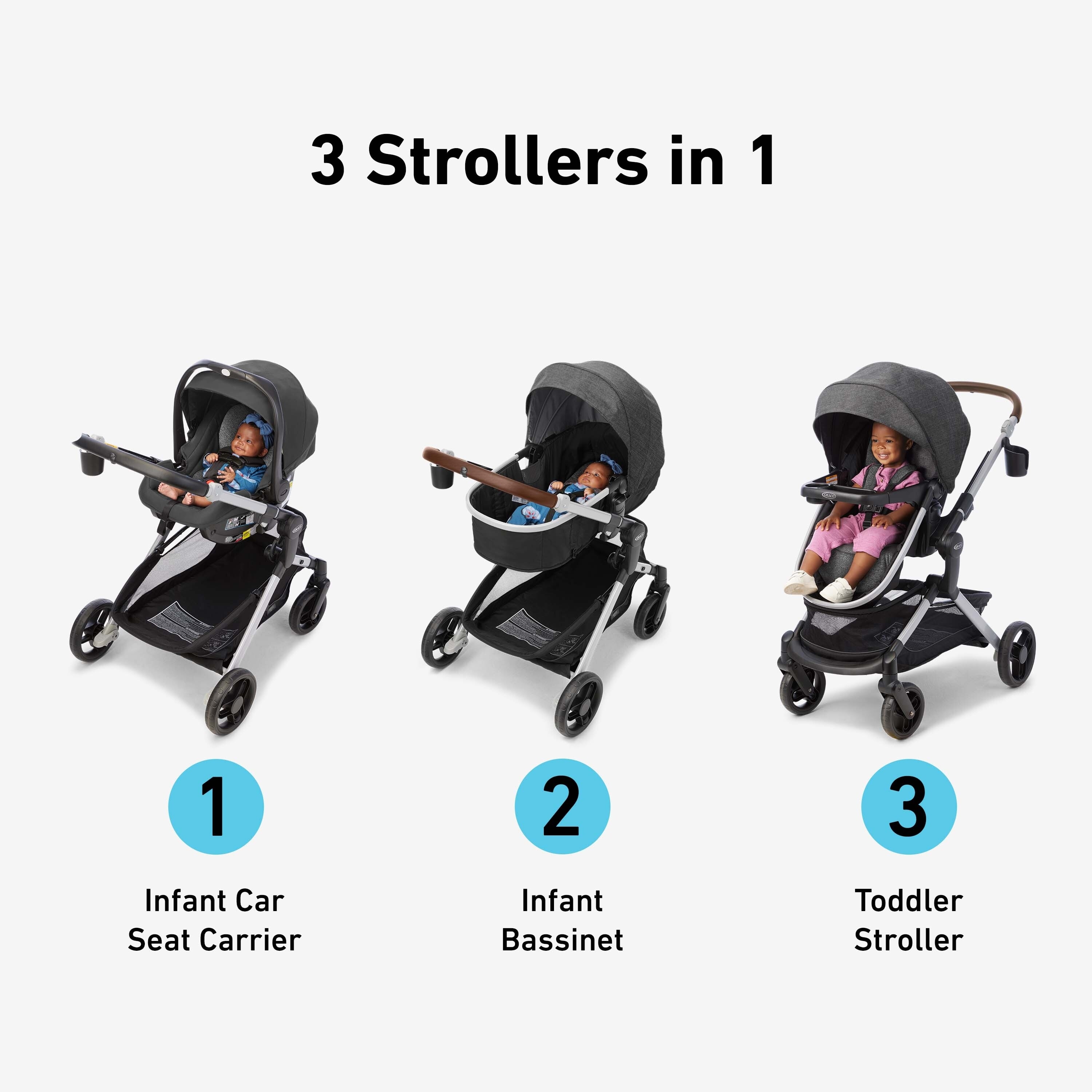 Double Stroller Graco In Stroller And Carseat Graco Modes Nest