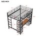 preview thumbnail 21 of 26, Full Size Loft Bed Desk and Shelves