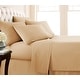 preview thumbnail 23 of 28, No-slip Ultra-soft Deep Pocket 6-piece Bed Sheet Set Full - Warm Sand