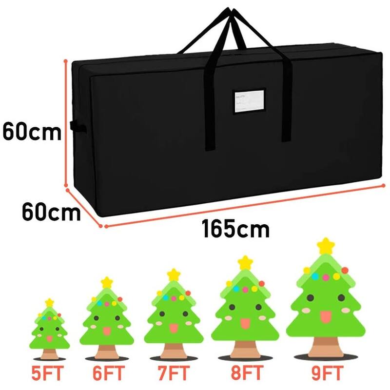 Christmas Tree Storage Bag for Storing Large Artificial Xmas Tree and Decoration