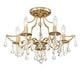 preview thumbnail 2 of 2, Cedar 5 Light Vibrant Gold Ceiling Mount - 18.5''W x 16''H