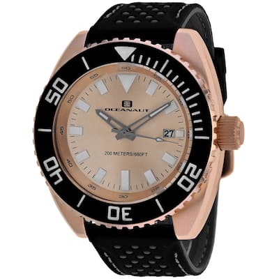 Oceanaut Men's Rose Gold Dial Watch - OC0525 - Rose Gold - 6 (36)