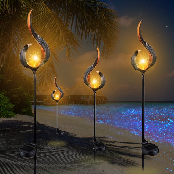 Battery powered discount floor lights