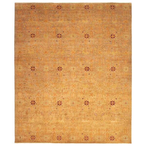 slide 1 of 9, ECARPETGALLERY Hand-knotted Pako Persian 18 Of 20 Taupe Wool Rug - 12'2 x 14'8
