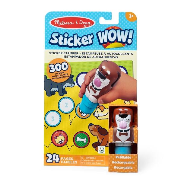 slide 2 of 9, Melissa & Doug Sticker WOW Activity Pad Set - Dog - Multi Multi - Kids