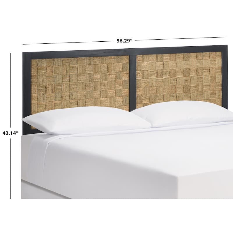 SAFAVIEH Home Halvor Natural Rattan Headboard