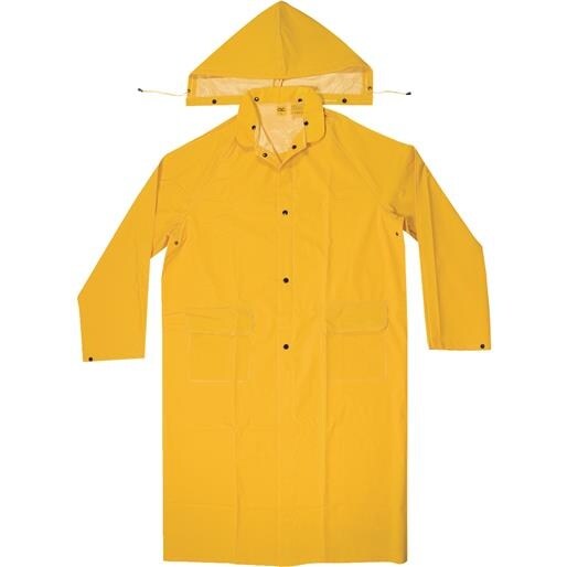 Custom Leathercraft Med Pvc Trench Coat R105M Unit: EACH