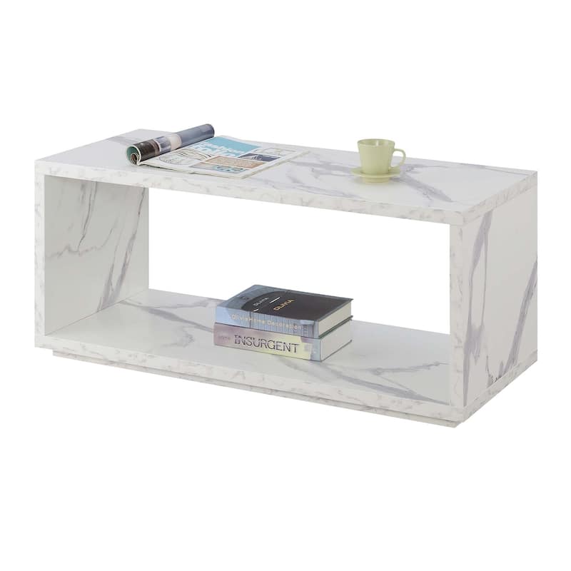 Convenience Concepts Northfield Admiral Coffee Table with Shelf