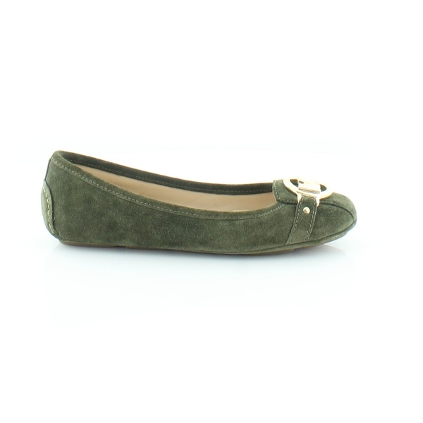 michael kors fulton flats olive