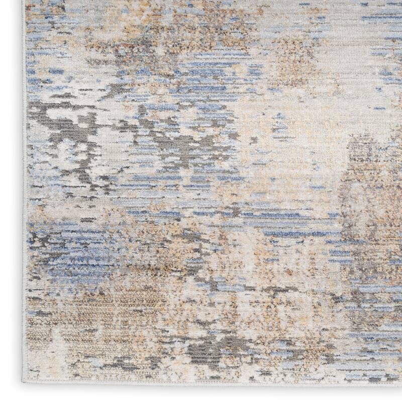 Nourison Modern Abstract Indoor only Abstract Area Rug