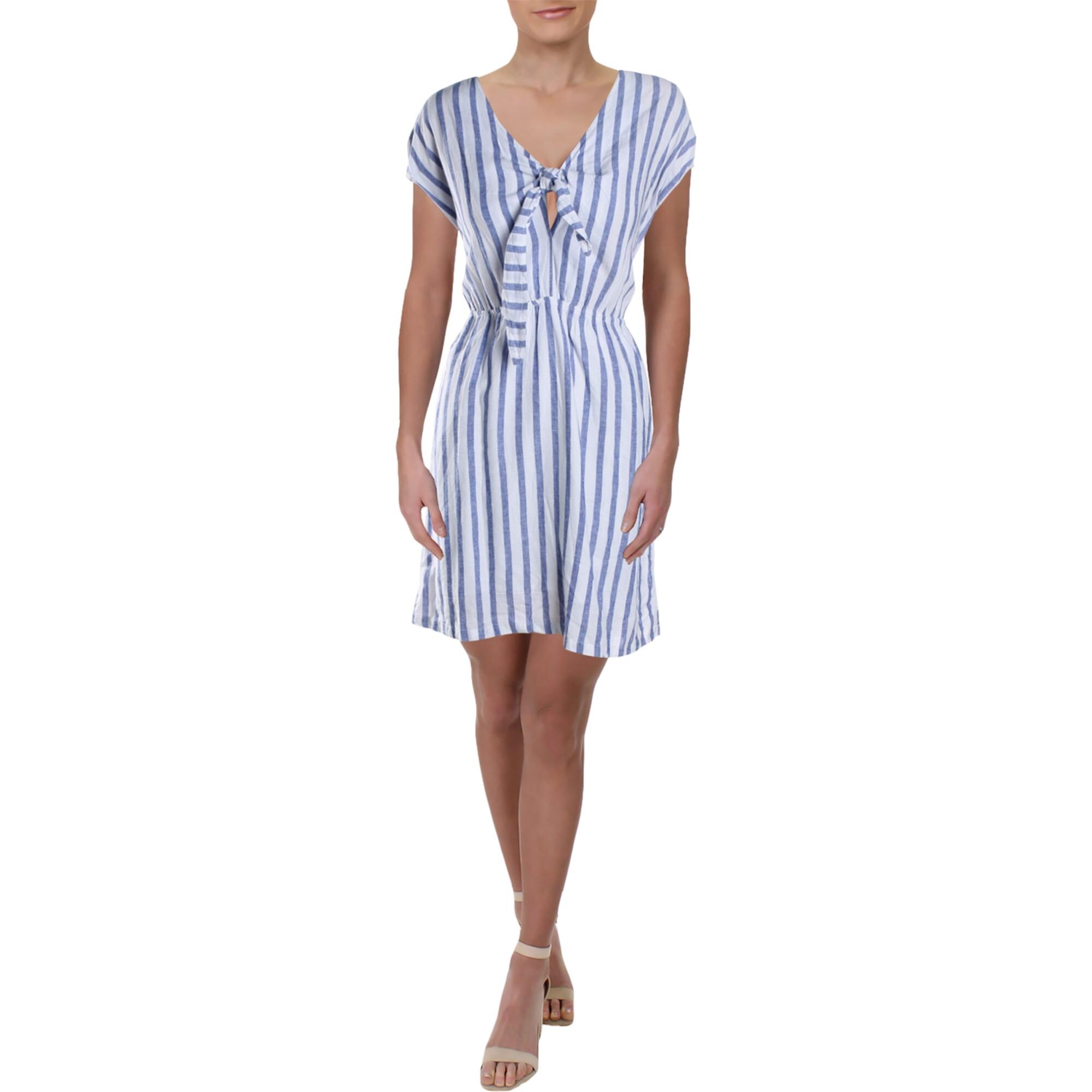linen tie dress