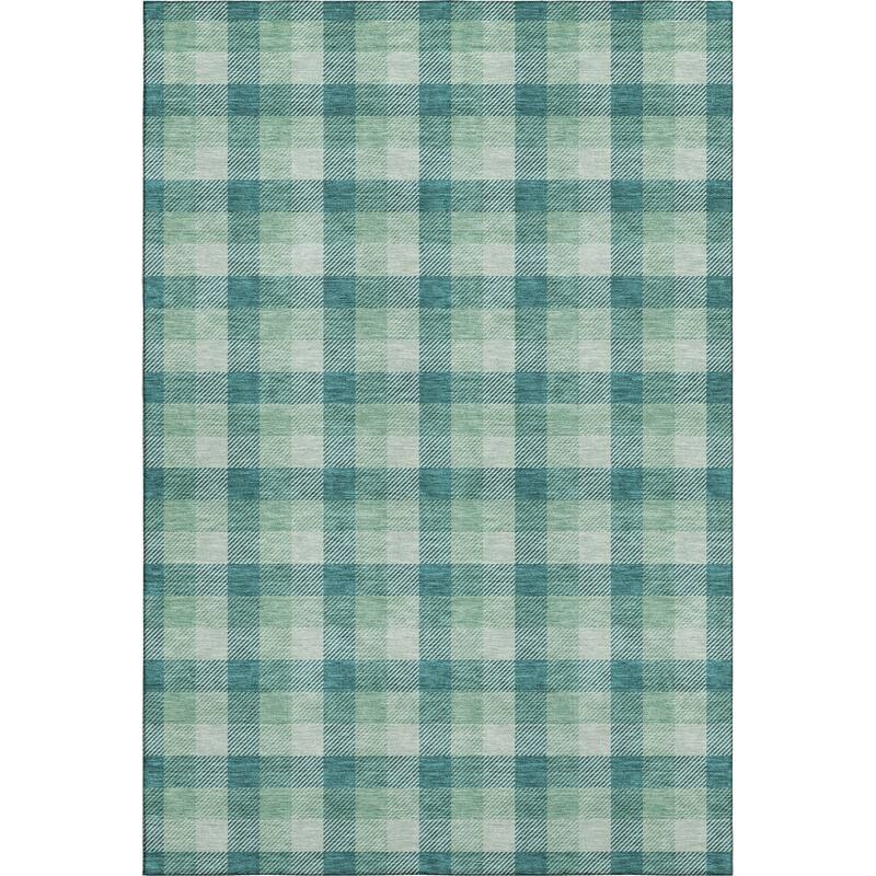 Premium Washable Super Soft Plaid Mayfield Rug