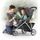 preview thumbnail 2 of 7, Chicco Viaro Quick-Fold Stroller, Graphite
