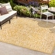 preview thumbnail 11 of 25, JONATHAN Y Medallion Textured Weave Indoor/Outdoor Area Rug