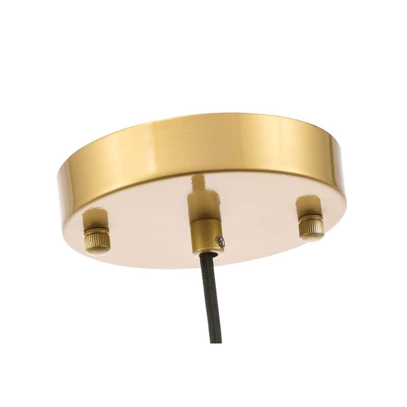 Candie 10-Inch 1-Light Clear Glass Pendant