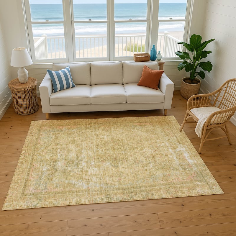 Premium Washable Super Soft Vintage Traditional Mayfield Rug