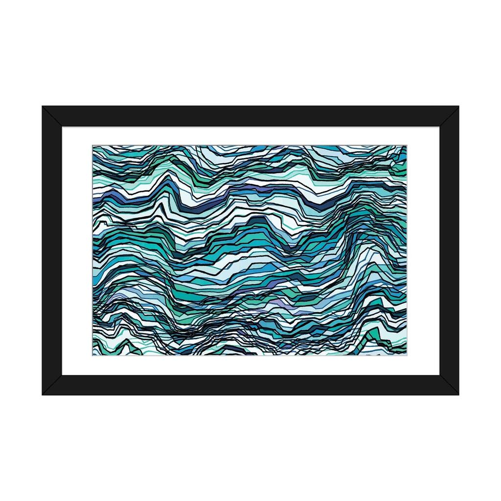 iCanvas "Kaleidoscope Mountains V" by Julia Di Sano