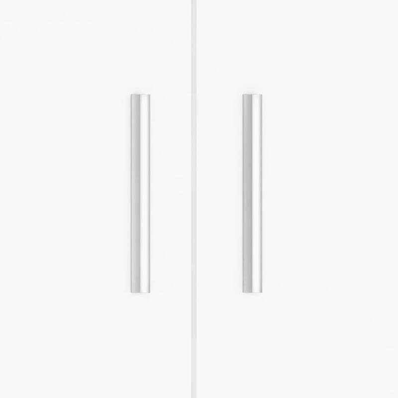 vidaXL Aquarium Stand White Engineered wood 39.8 in x 16.1 in x 22.8 in - 16.1 x 39.8 x 22.8