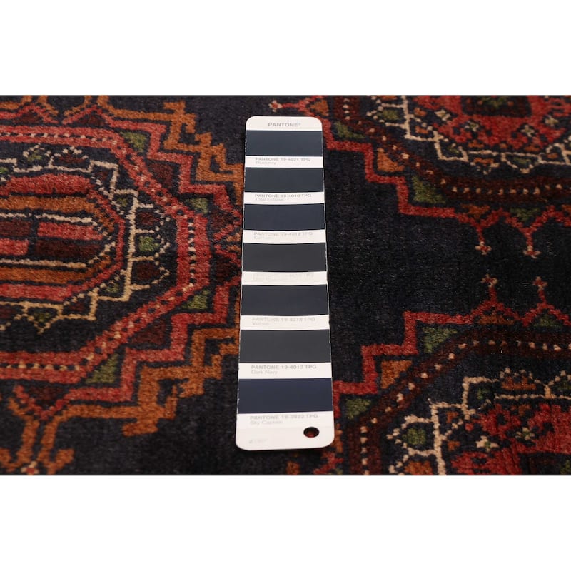 Teimani Navy Rug 3'10" x 6'3" - 3'10 x 6'3