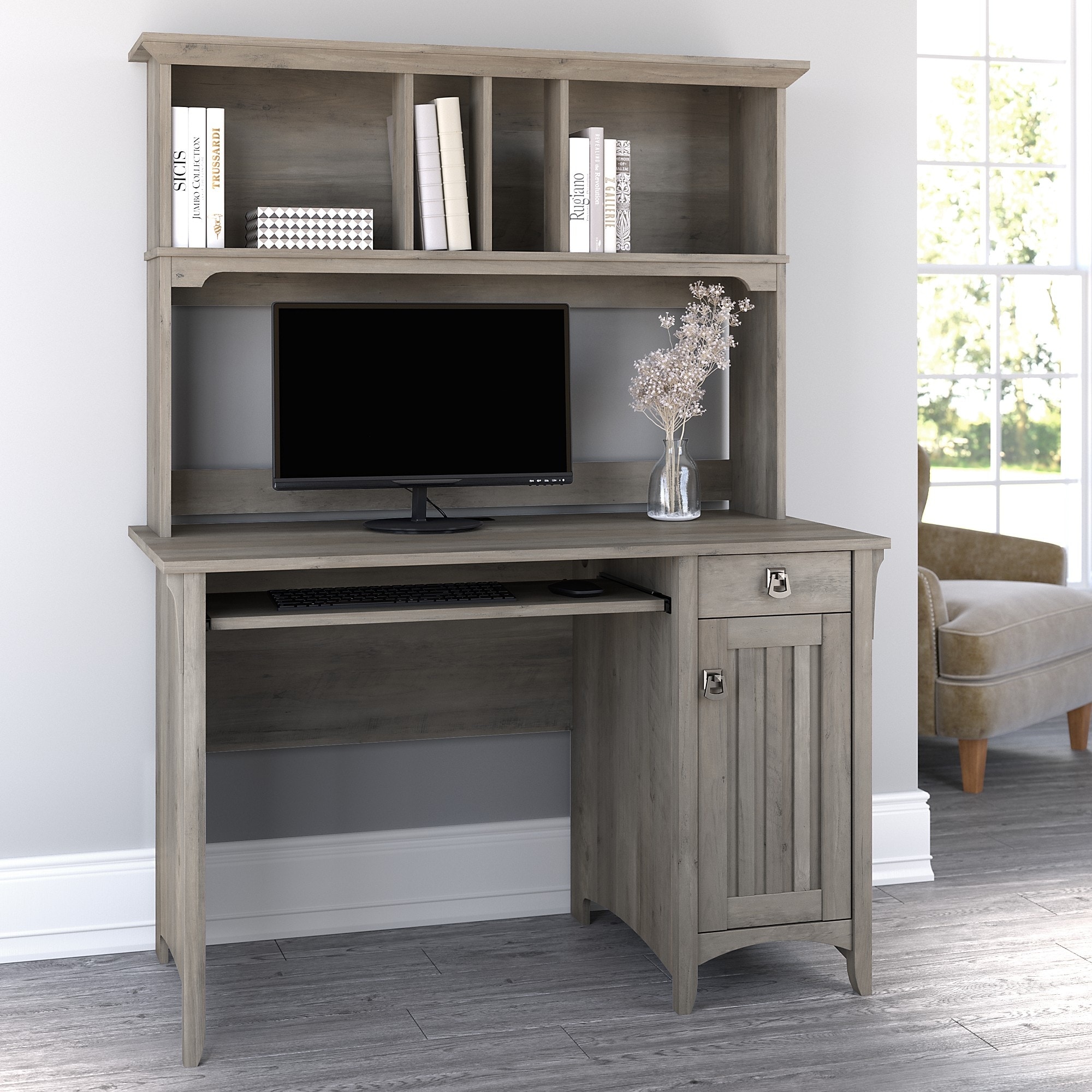 The gray barn lowbridge on sale corner desk with storage