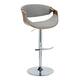 Option Light Grey Fabric/Chrome
