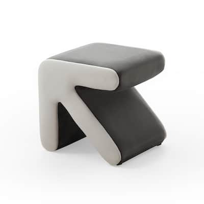Modern Creative Upholstered Velvet Stool Ottoman