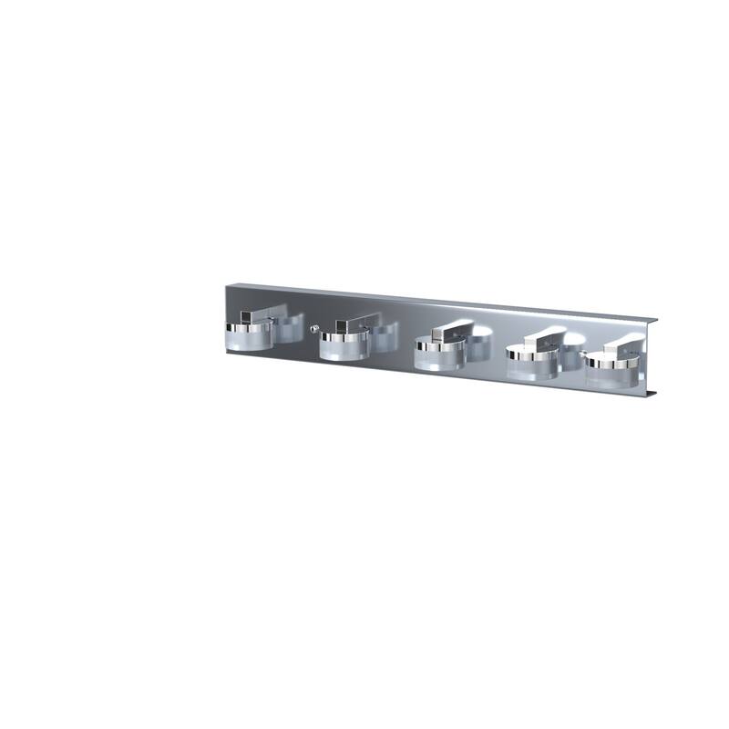Eglo Romendo 5-Light Chrome Wall Light