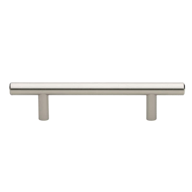 GlideRite 6-inch Solid Stainless Steel Finished Smooth Cabinet Bar Pulls (Case of 25)