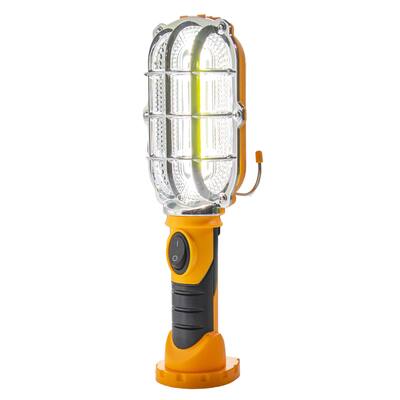 Handy Cordless Ultra Bright LED Work Light Magnetic Base Hands Free Emergency - Yellow