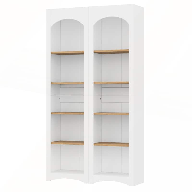 Free Standing 5 Tier Bookshelves
