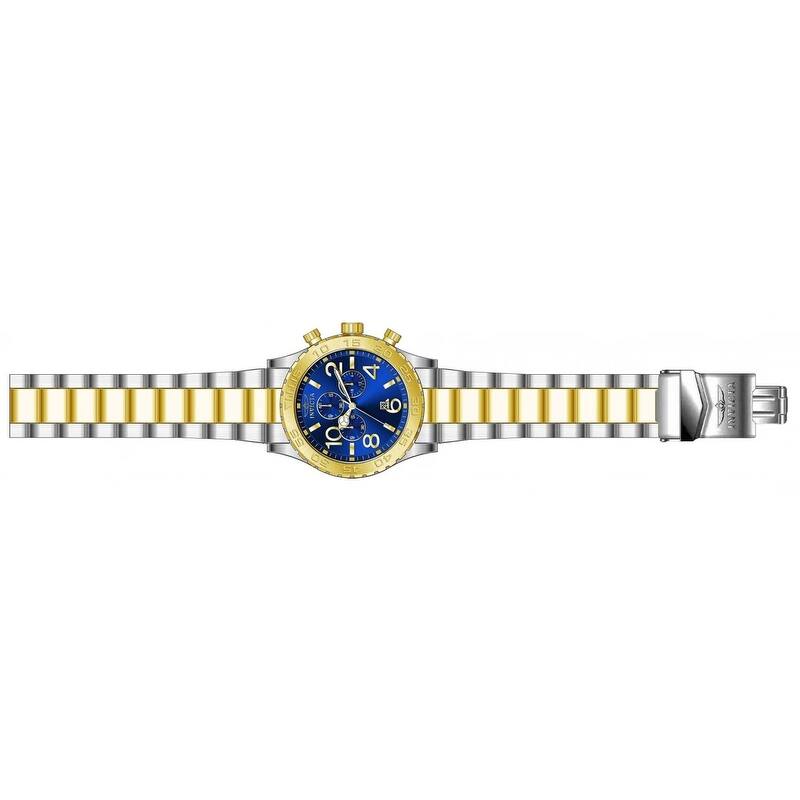 Invicta Men's 40603 Specialty Quartz Chronograph Blue Dial Watch