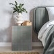 preview thumbnail 50 of 56, Callista Modern Ceramic Tiled Cube Side Table, Square Mosaic Pedestal Accent End Table for Living Room Bedroom - 14 X 14 X 18