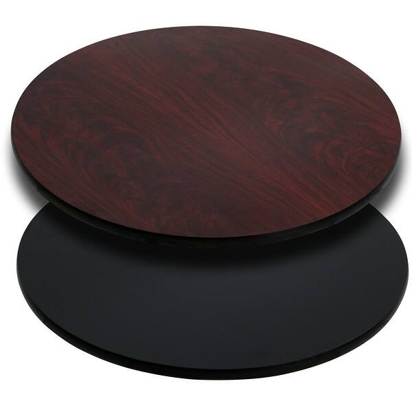 36'' Round Table Top with Reversible Laminate Top - Bed Bath & Beyond ...