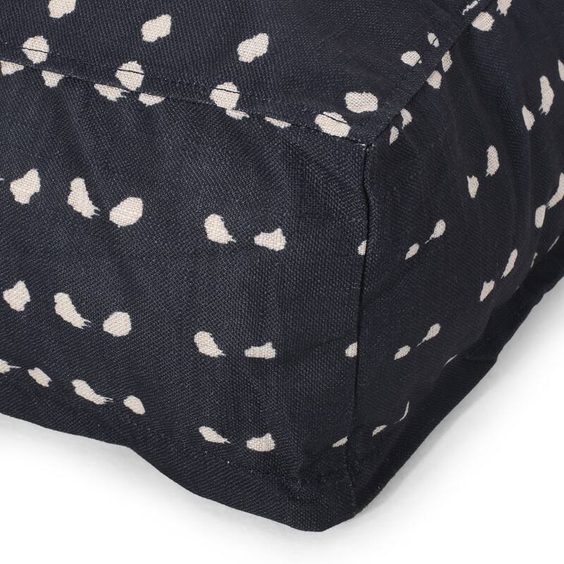 Ivey Indoor Fabric Square Pouf by Christopher Knight Home