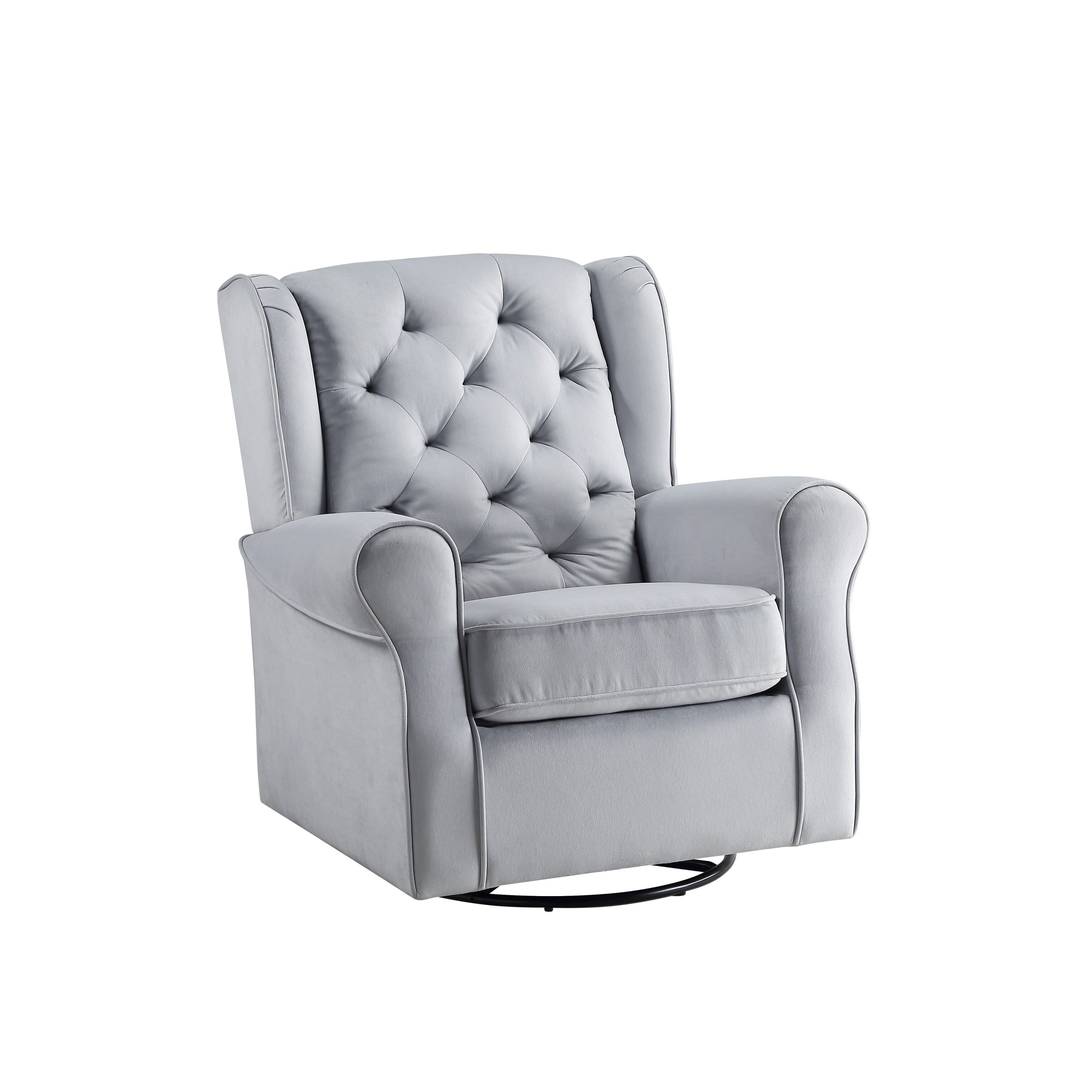Swivel gray 2025 chair