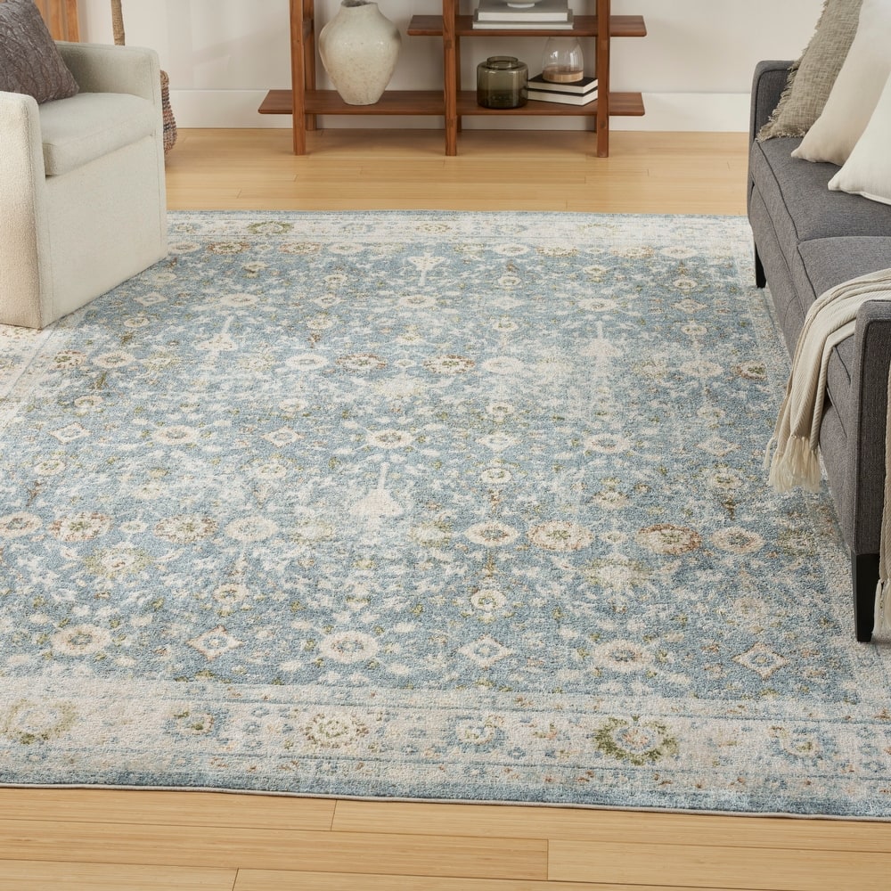 Nourison Astra Machine Washable Indoor only Persian Area Rug